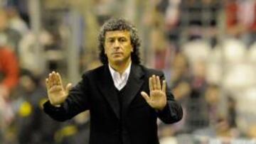 <b>IDEAS CLARAS. </b>Gorosito tiene decidido el once contra el Madrid.