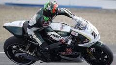 El piloto brit&aacute;nico de MotoGP Michael Laverty, del equipo Paul Bird, vencedor de la cuarta cita del Mundial de Superbikes, disputadas en Monza.