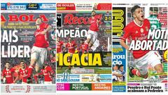 Raúl Jiménez se llevó las portadas de la prensa portuguesa