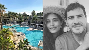 Imágenes del complejo hotelero Forte Village Resort de Cerdeña y de Iker Casillas y Sara Carbonero durante sus vacaciones de junio de 2018 en este resort.