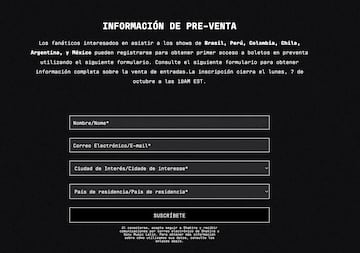 ¿Cómo puedo acceder a la venta de fans para los conciertos de Shakira?