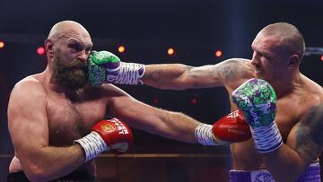 Dos de las peleas más atractivas de Usyk en su carrera de fueron contra Tyson Fury y es probable que haya una trilogía.