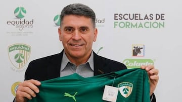 Luis Fernando Su&aacute;rez es el nuevo DT de La Equidad