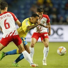 Las Palmas 1-1 Almería: resumen, goles y resultado