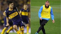 De Rossi-Capaldo, el doble 5 de Boca contra Almagro