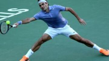 Roger Federer se impuso al francés Paul-Henri Mathieu.