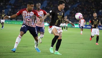 Junior de Barranquilla vs América de Cali, llave de la Copa Conmebol Sudamericana 2025