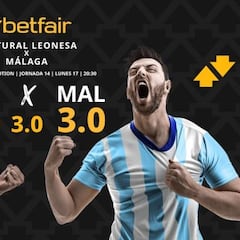 Cultural Leonesa vs. Málaga CF: horario, dónde ver, pronósticos y clasificación