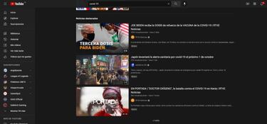 YouTube endurece las normas contra los videos negativos del COVID-19