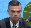 Así recordó Pepe su jugada más violenta en el Madrid