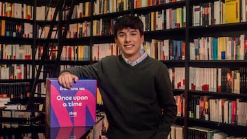 El representante de España en Eurovisión Junior, Gonzalo Pinillos, posa durante su despedida antes de Eurovisión Junior, en la librería La Mistral, a 3 de diciembre de 2025, en Madrid (España). Gonzalo Pinillos (Madrid, 14 años) será el representante de España en Eurovisión Junior, que se celebrará el 13 de diciembre en Tiflis (Georgía), una cita en la que buscará seguir los pasos de Chanel, su favorita de entre todos los concursantes que han participado en el certamen.
03 DICIEMBRE 2025;RTVE;GONZALO PINILLOS;EUROVISION JUNIOR;MADRID
Ricardo Rubio / Europa Press
03/12/2025