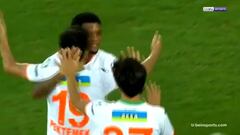 ¡Otro más! Junior volvió a marcar en la victoria del Alanyaspor