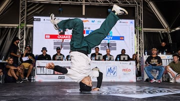 Bboy Grazy en el Madrid Urban Sports