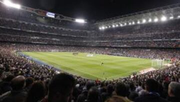 Otro llenazo en el Bernabéu.