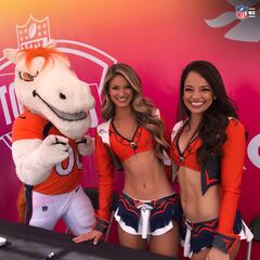 Porrista mexicana vive el sueño americano con los Denver Broncos