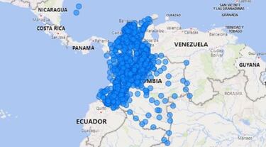 Mapa de casos y muertes por coronavirus por departamentos en Colombia: hoy, 8 de septiembre
