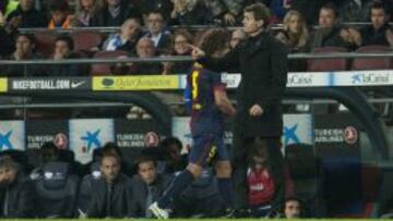 17/11/12 PARTIDO PRIMERA DIVISION
BARCELONA - ZARAGOZA
CAMBIO SUSTITUCION PUYOL MARC BARTRA
TITO VILANOVA