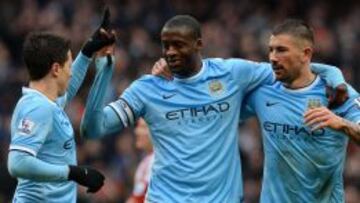 Alegría del Manchester City.