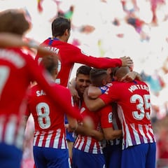 1x1 del Atlético: Thomas manda, Griezmann se gusta y Koke marca
