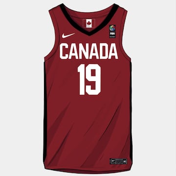 Así son las camisetas que se usarán durante el Mundial de Baloncesto