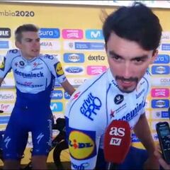 Alaphilippe avisa: "Estamos listos para la contrarreloj"
