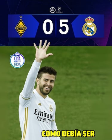 Los mejores memes de la jornada de Champions 