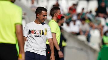 Borja Jiménez lamentó el gol fallado por William de Camargo.