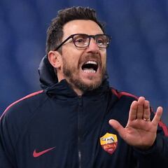 Di Francesco: "El empate contra el Atlético fue determinante"