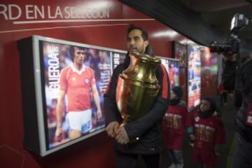 Los cracks disfrutaron en el Museo de la Roja
