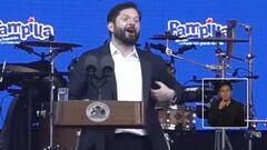 Boric inaugura La Pampilla 2025 y deja un momento inolvidable con el ‘Mono’ Sánchez