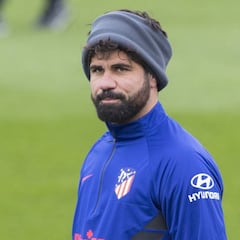 Costa no se ejercitó con el grupo