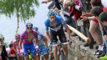 Purito arranca 13 segundos a Hesjedal en su ataque final