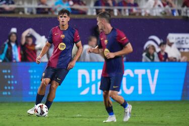 Sergi dominguez debuta con la azulgrana al minuto 60.