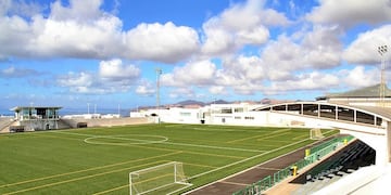 El Municipal Pancho Bermúdez (Tías), campo del UD Lanzarote.