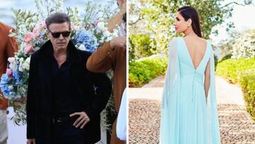 Las fotos virales de Luis Miguel y su novia Paloma Cuevas en una boda en París