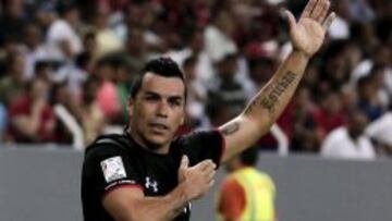 Esteban Paredes anotó dos tantos en el triunfo de anoche frente a Atlas.