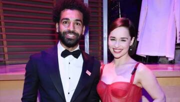 La estrella del Liverpool y la estrella de Game of Thrones, fueron fotografiados en la alfombra roja de la gala del TIME 100