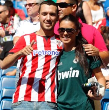 Buen ambiente entre aficiones.