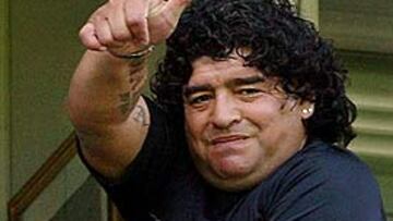 <b>AGRADECIDO</b>. Maradona, en relación a su adicción a las drogas, afirma en su misiva a la directiva de Argentina Júniors: "Si algunos nos equivocamos no fuimos maleducados, sino mal aprendidos"