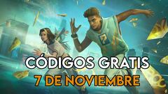 Free Fire | Códigos de hoy viernes 7 de noviembre de 2025: recompensas gratis