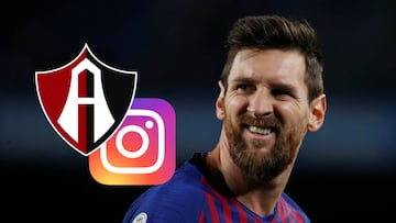 Lionel Messi sigue en Instagram al Atlas; aquí la razón