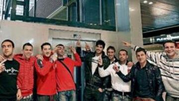 <b>ONCE. </b>Núñez, Nagore, Juanra, Carmelo, Toché, Jaio, Jacobo, Bolo, Sietes, Moreno y Palacios quieren subir.