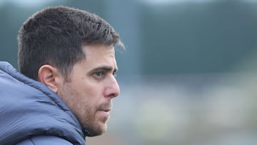 Lisci durante un entrenamiento.