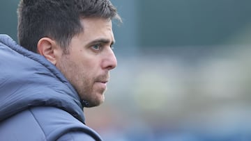 Lisci durante un entrenamiento.