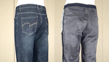 Pantaln vaquero trmico para hombre