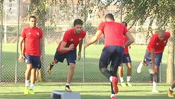 Carriço y Franco Vázquez, únicas bajas del Sevilla