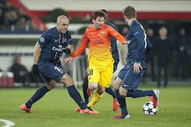 Así le fue a Messi contra el PSG: tres goles en París y remontada histórica