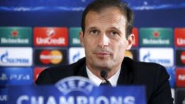 Allegri: "Jugaremos un buen partido y llegaremos a semis"