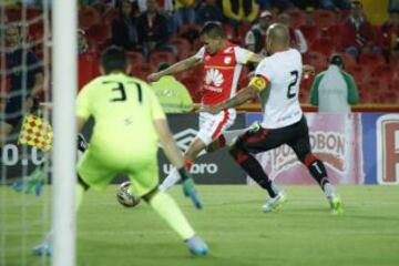 Arrechea, Morelo, Borja, Quiñones y un autogol prendieron la fiesta en El Campín.