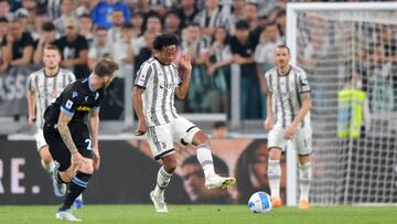 Juan Guillermo Cuadrado, jugador de la Juventus